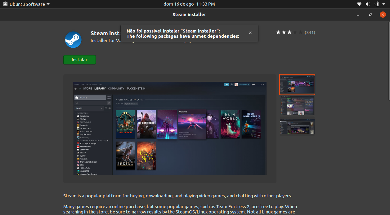 Tudo o que precisa de saber para instalar o Steam no Ubuntu