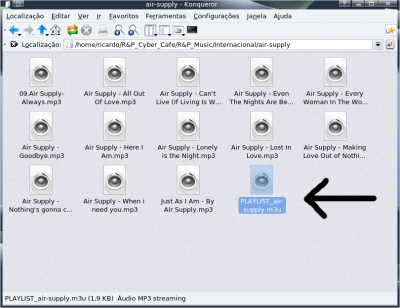 Criando playlist para suas músicas no KDE