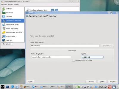 Linux: DSL - configurando provedor 
