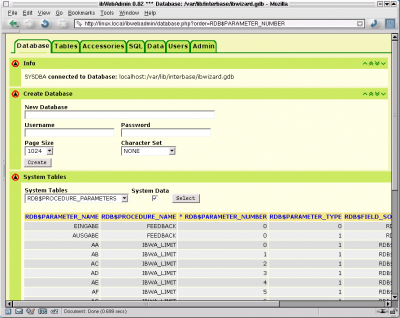 Instalando o IBwebadmin