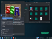 KDE Manjaro Plasma Sikaris