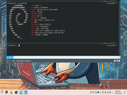 KDE Debian 12 + Bonito