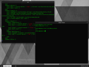 Fluxbox Fluxbox, minimalista, Debian.