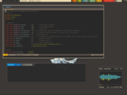 DWM + Gruvbox + Emacs + Debian 12