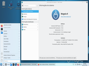 KDE Mageia 8 RC com KDE