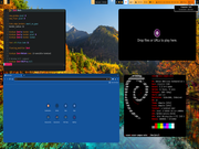 Tiling window manager i3 arredondado