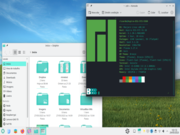 KDE Manjaro + KDE + ChatGPT