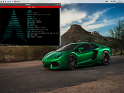 Openbox Arch Openbox, com xfce-panel.