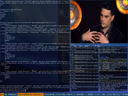 Tiling window manager Cantos arredondados