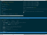 Fluxbox Terminator + Vim, Solarized Theme